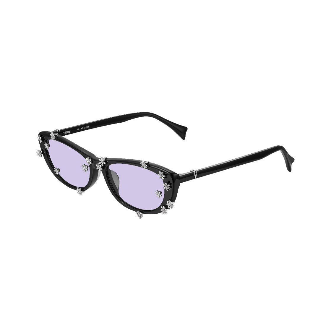 위민 플라워 선글라스 퍼플 - 26FW(Yvmin Flower Sunglasses Purple - 26FW) - 3