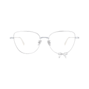 위민 메탈 보우노트 글래스 실버 - 26FW