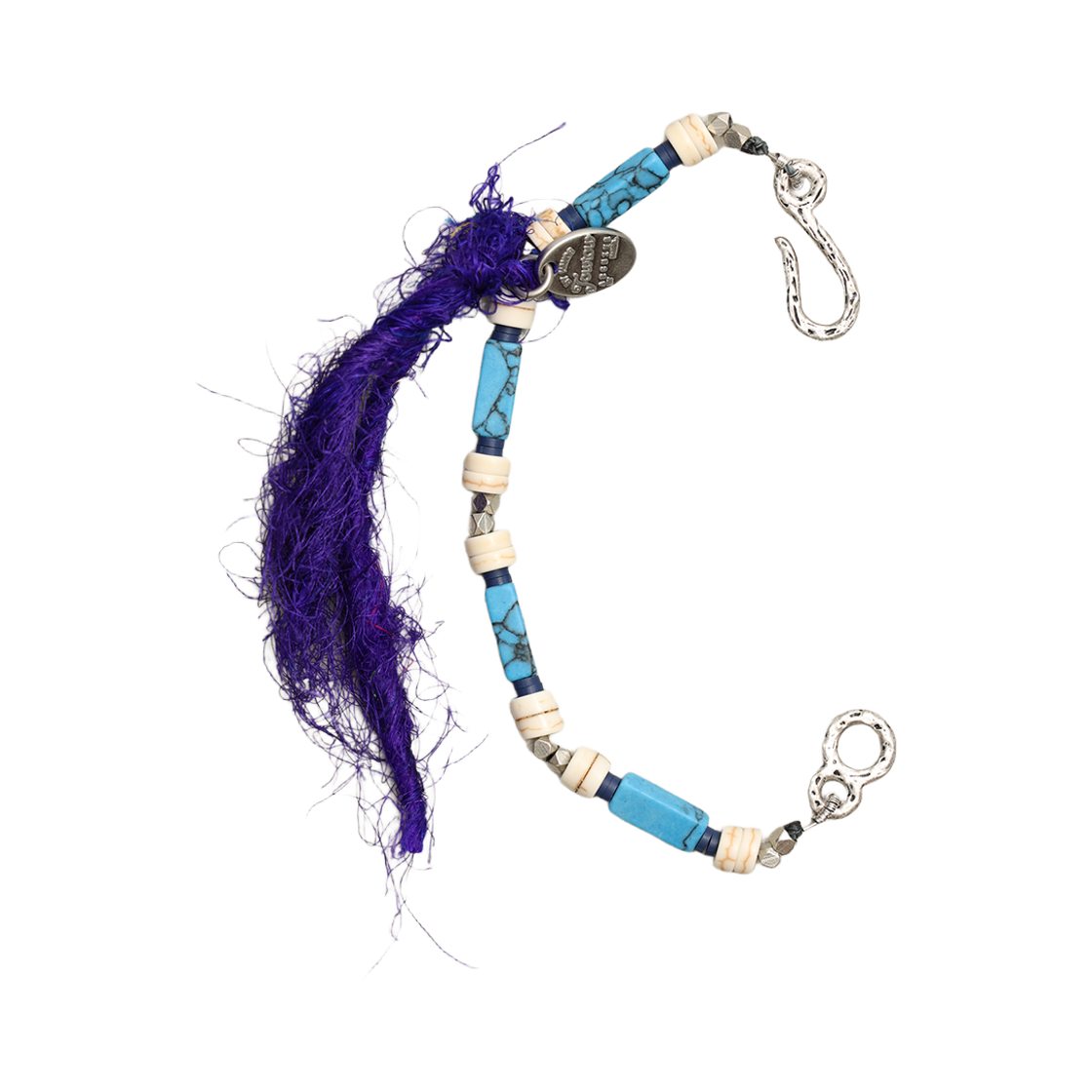 토우토우아카이브 리추얼 후크 팔찌 터쿼이즈(TOWTOW.ARCHIVE Ritual Hook Bracelet Turquoise) - 2