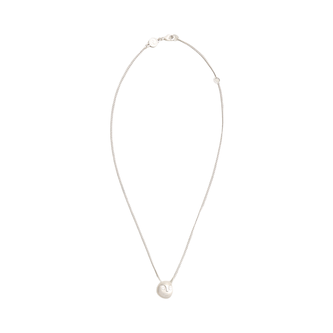 토우토우아카이브 페블 이모지 목걸이 실버(TOWTOW.ARCHIVE Pebble Emoji Necklace Silver) - 4
