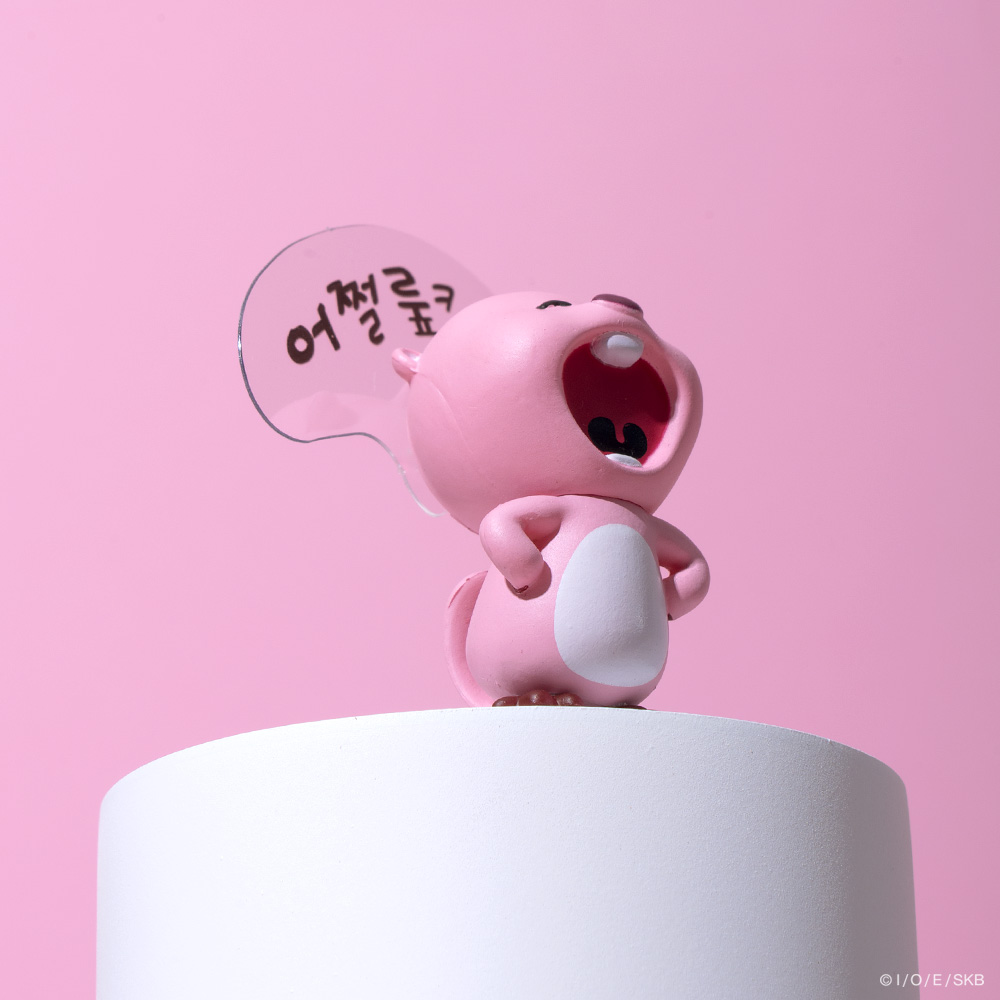 로이체 잔망루피 모니터 피규어 당당 & 두근(Royche Zanmang Loopy Monitor Figure Confident & Heart-Fluttering) - 5