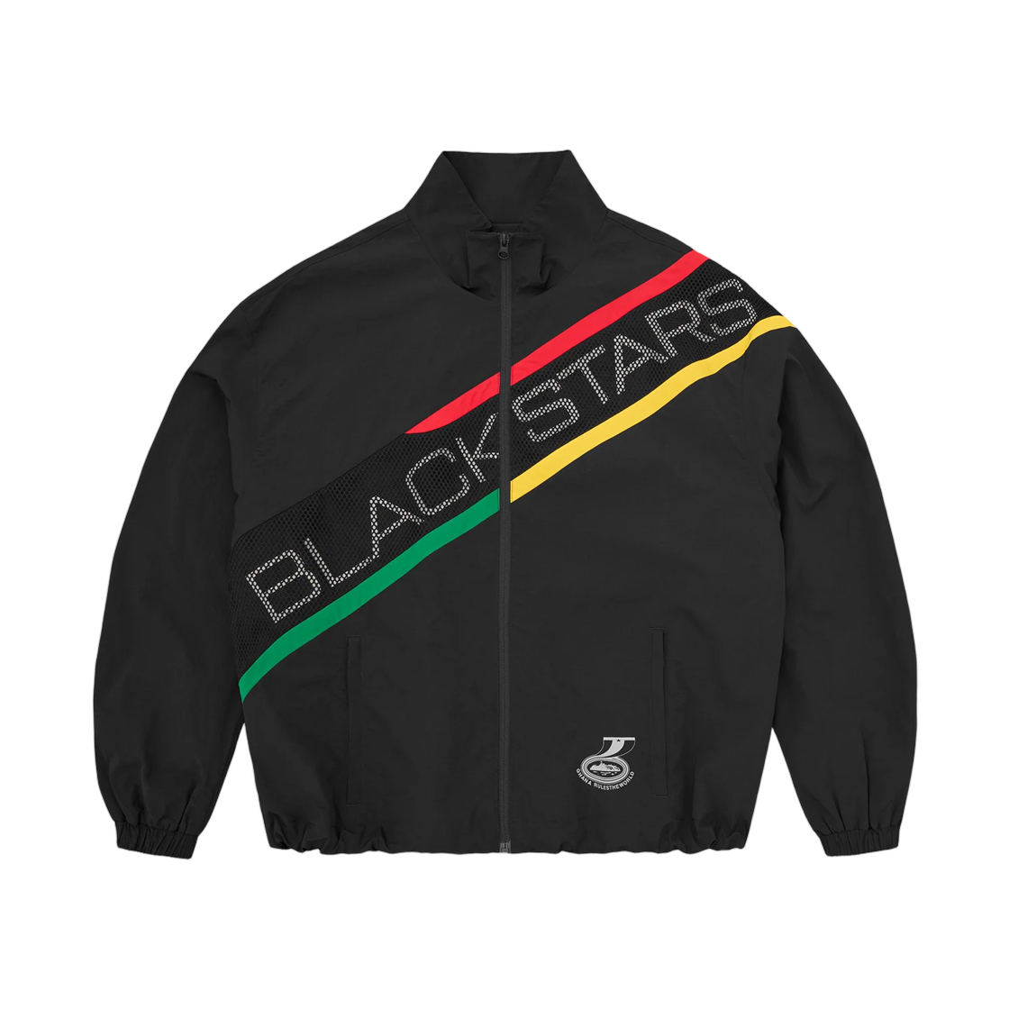 코르테이즈 가나 슈쿠 자켓 블랙 멀티(Corteiz Ghana Shuku Jacket Black Multi)