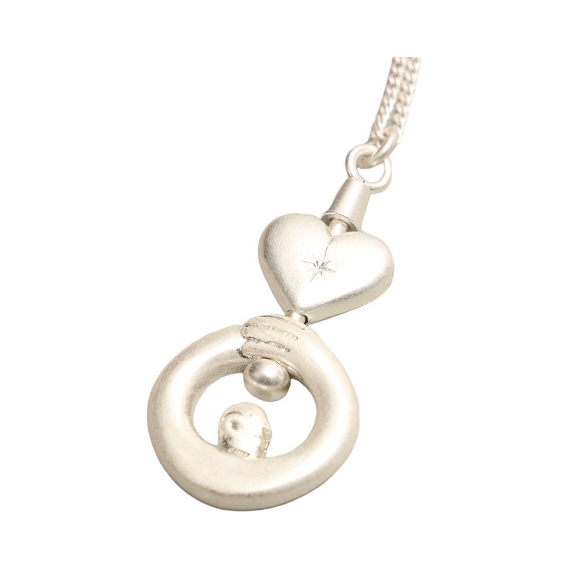 토우토우아카이브 필라르 가디언 목걸이 실버(TOWTOW.ARCHIVE Pilar Guardian Necklace Silver) - 6