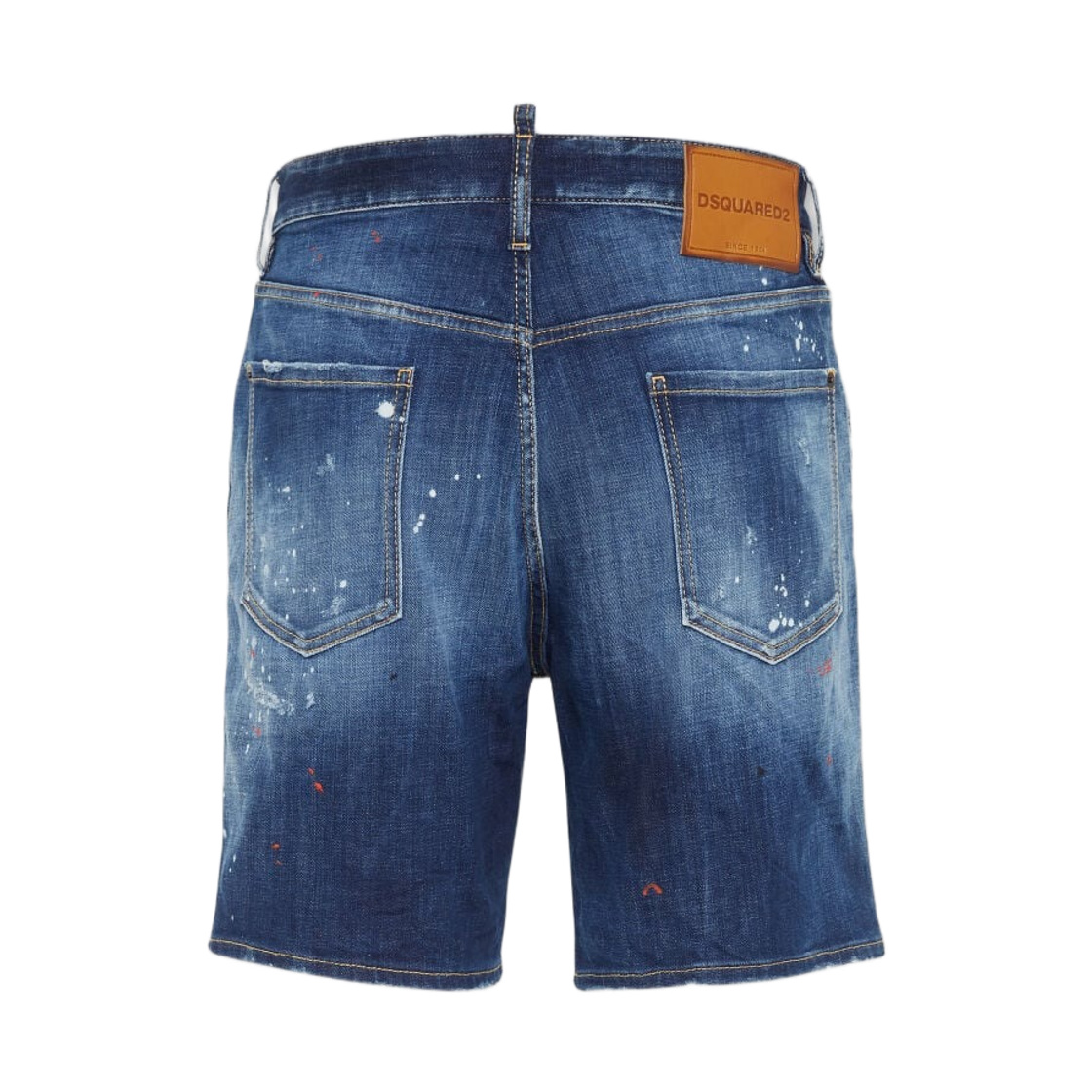 디스퀘어드2 미디움 이지 워시 마린 쇼츠 블루(Dsquared2 Medium Easy Wash Marine Shorts Blue) - 2