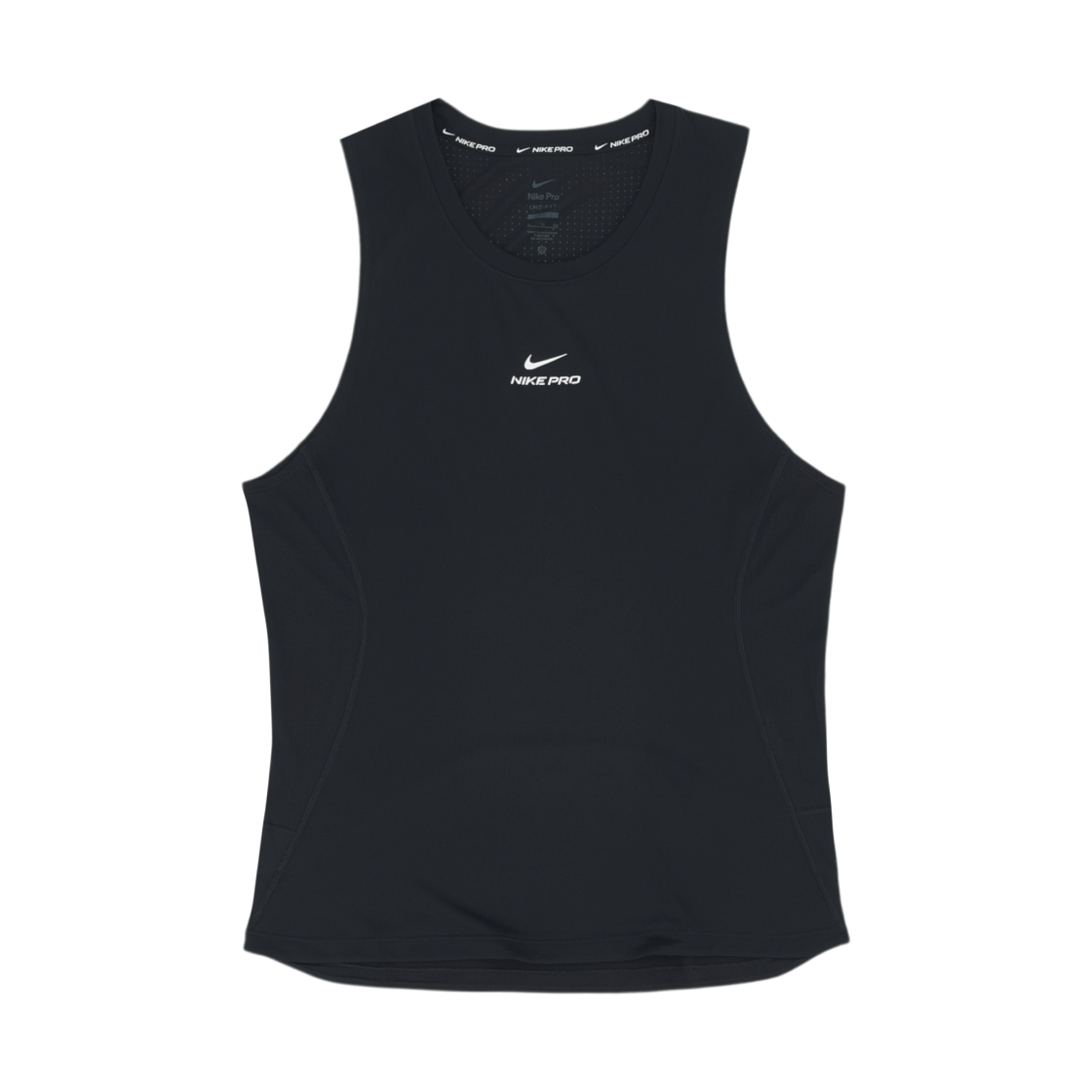 IF2806-010 Nike Pro Dri-Fit Training Tank Black White - Asia