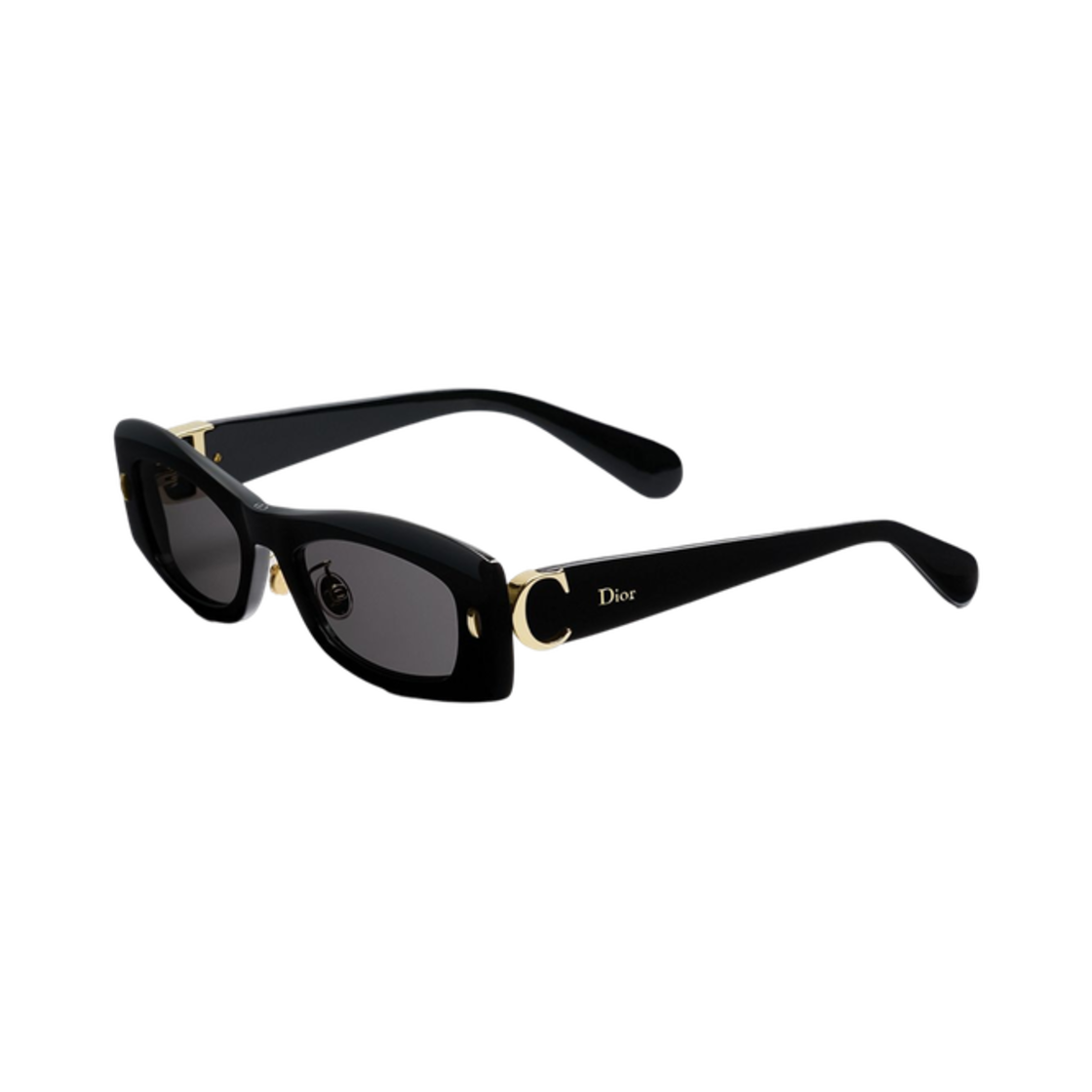 DINIS1FXR-10A0 (W) Dior Initial S1F Sunglasses Rectangular Black