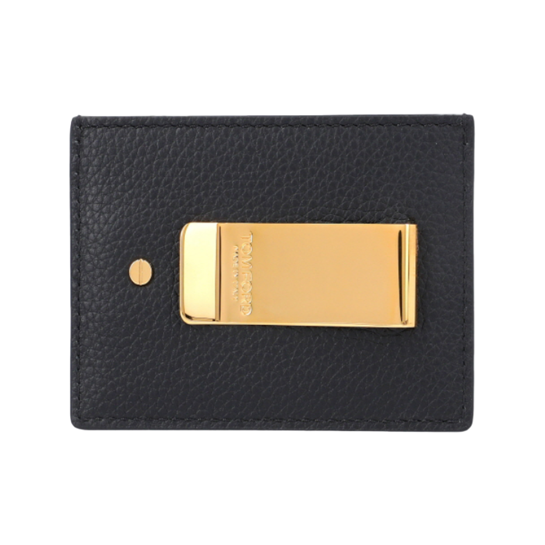 톰포드 그레인드 레더 머니 클립 홀더 블랙(Tom Ford Grained Leather Money Clip Holder Black) - 2