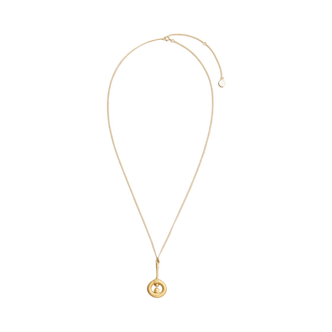 토우토우아카이브 필라르 가디언 목걸이 골드(TOWTOW.ARCHIVE Pilar Guardian Necklace Gold) - 5