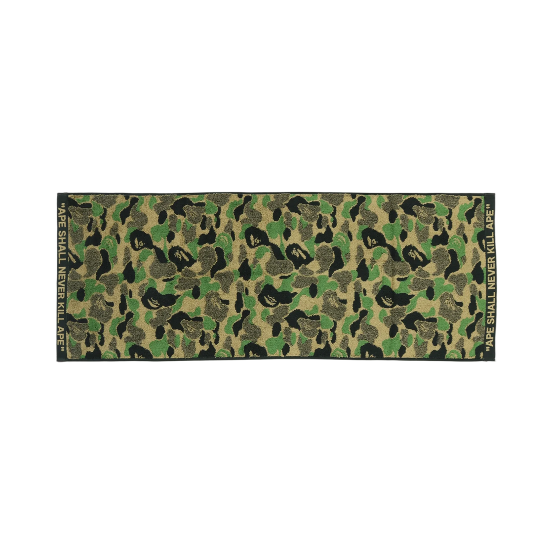 베이프 ABC 카모 컴팩트 배스 타월 그린(BAPE ABC Camo Compact Bath Towel Green)