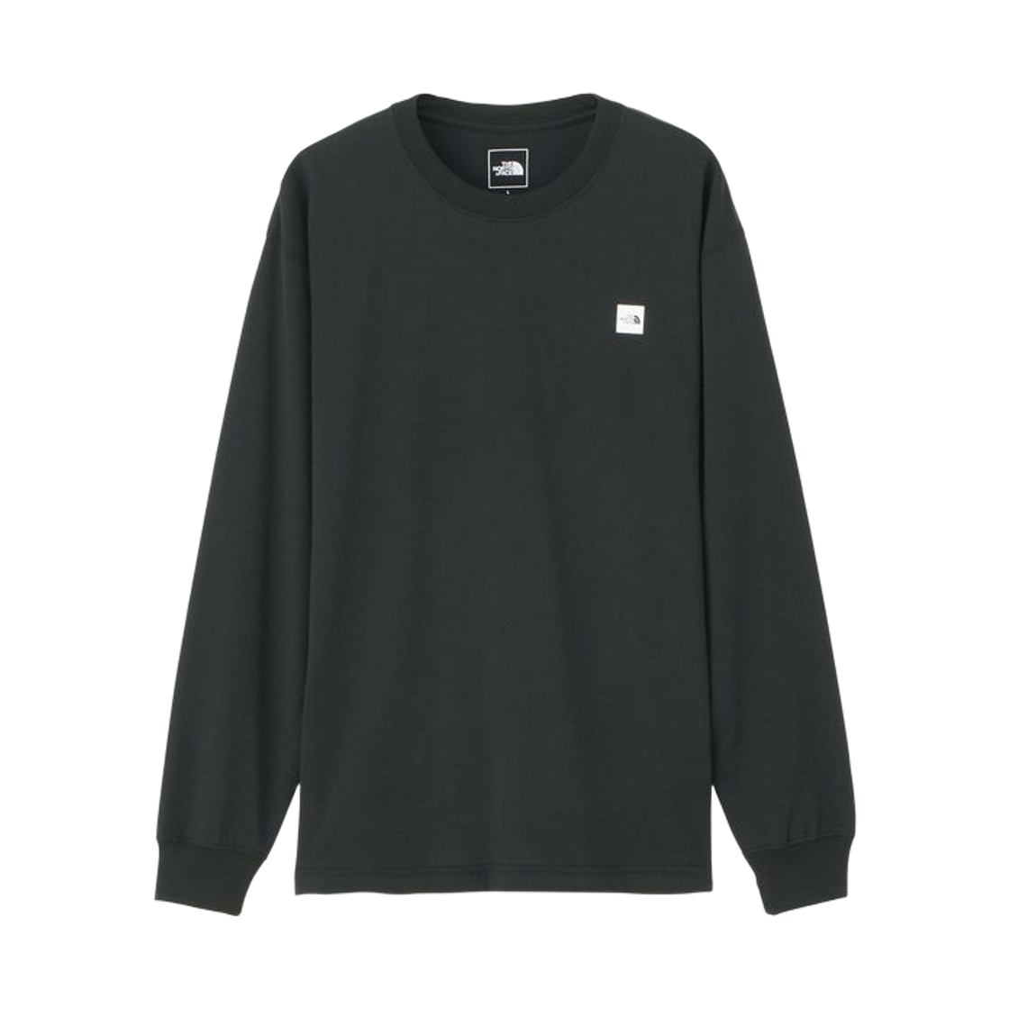 NT32441K The North Face Long Sleeve Small Box Logo T-Shirt Black