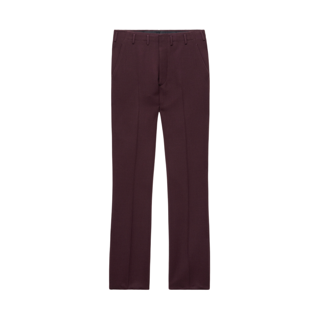 UP0453-6239-F0051 Prada Wool Pants Plum