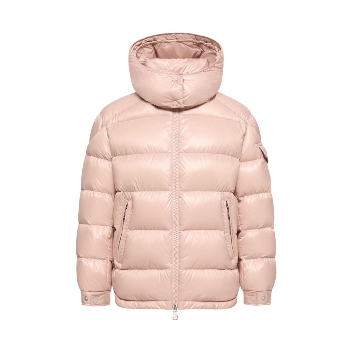 L2-093-1A00142-68950-516 (W) Moncler Maire Hooded Short Down Jacket Pink - 26FW