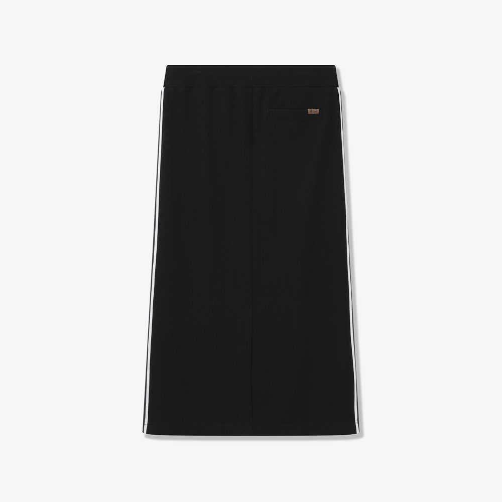[6% 적립] 휠라 1911 니트트랙 스커트 블랙([6% 적립] FILA 1911 Knit Track Skirt Black) - 2