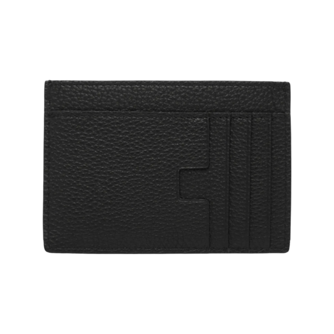 톰포드 로고 엠보스드 카드 홀더 블랙(Tom Ford Logo Embossed Card Holder Black) - 2
