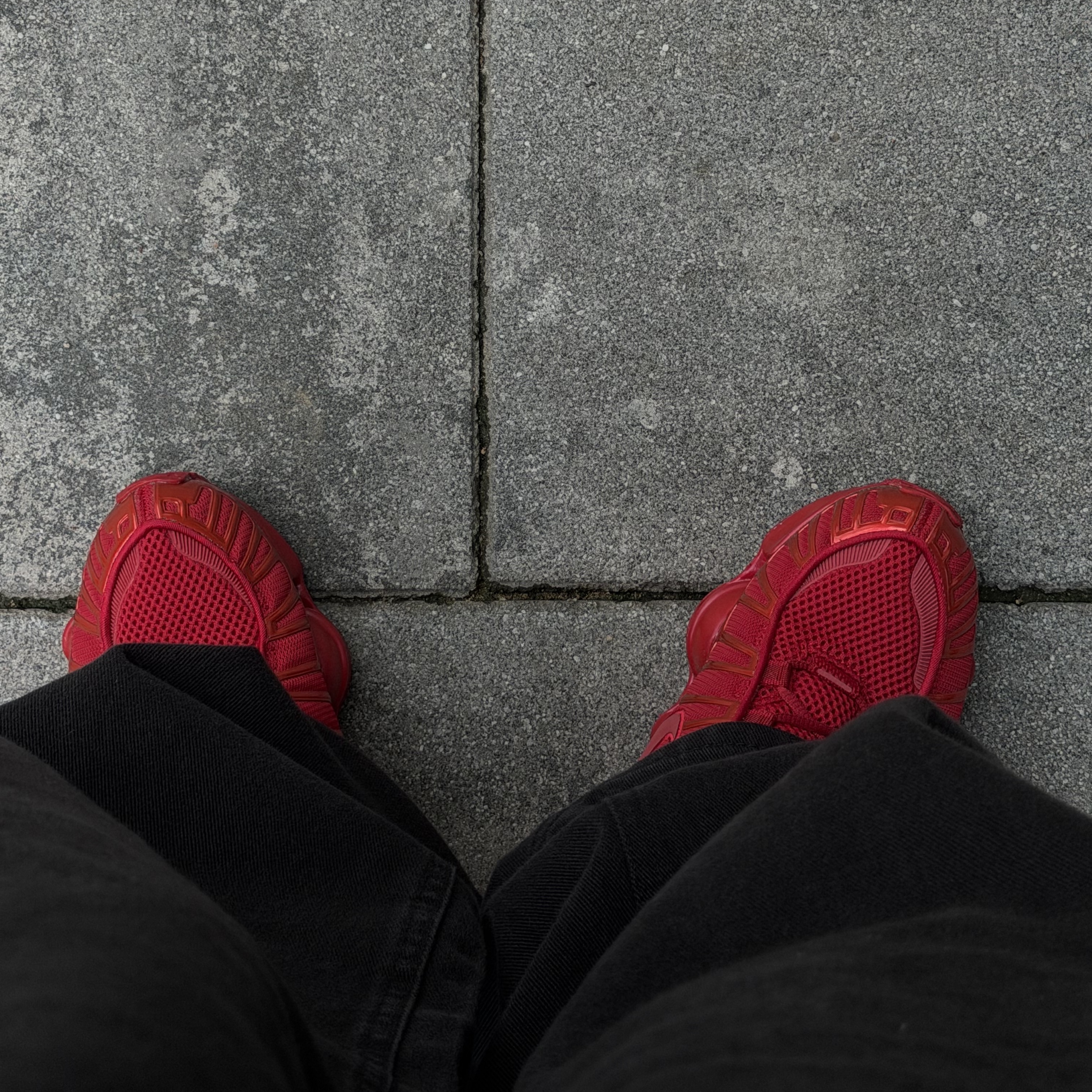 (W) Nike Shox TL Gym Red White 착용 스타일