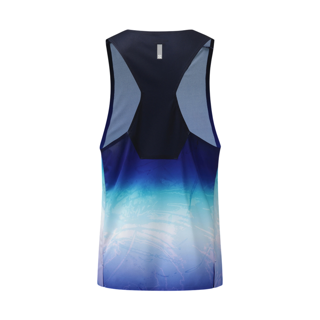 살로몬 브이맥스 와이쉐이프 싱글렛 블루(Salomon Vmax Y-Shape Singlet Blue) - 2