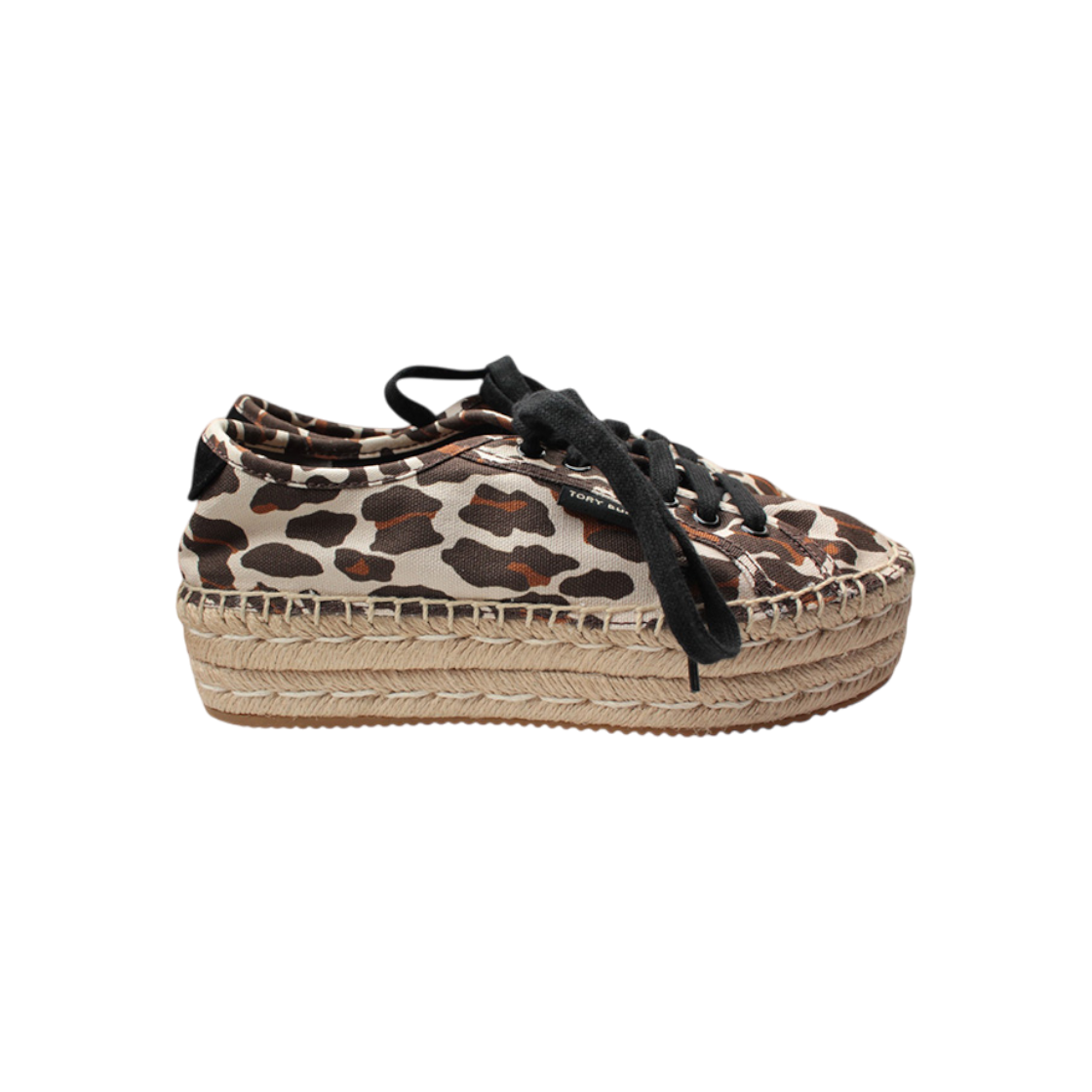 IT4QFVVEIERU Tory Burch Leopard Print Espadrille Sneakers 6