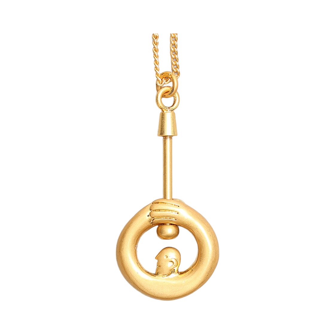 토우토우아카이브 필라르 가디언 목걸이 골드(TOWTOW.ARCHIVE Pilar Guardian Necklace Gold) - 4