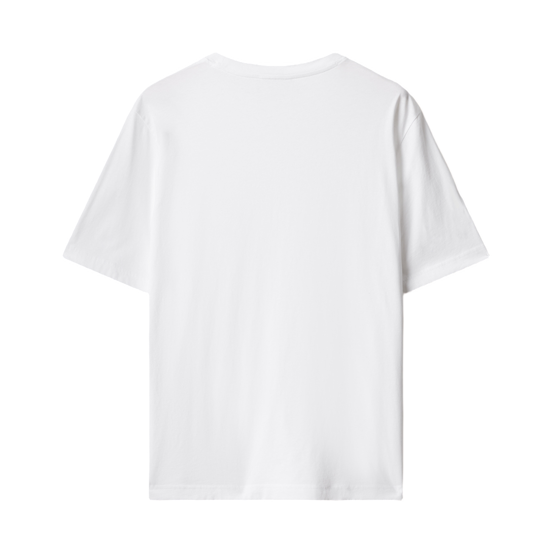 메종 키츠네 레드 프로파일 폭스 컴포트 티셔츠 화이트(Maison Kitsune Red Profile Fox Comfort T-Shirt White) - 2