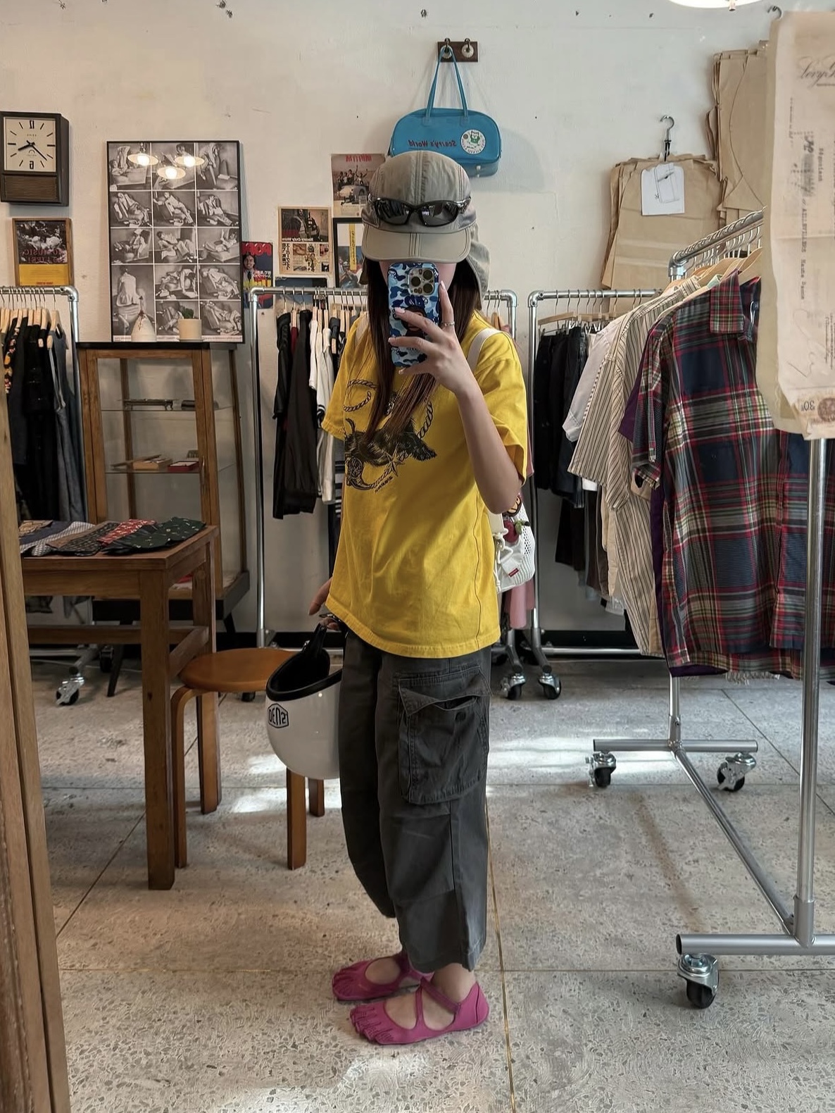 (W) Vibram Fivefingers V-Soul Fuchsia 착용 스타일