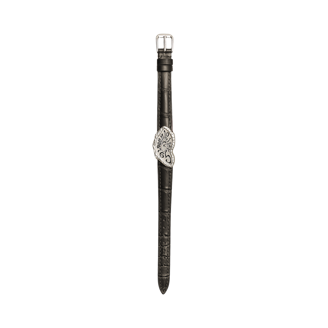 토우토우아카이브 타임리스 트위스트 위슬릿 5.0 블랙 실버(TOWTOW.ARCHIVE Timeless Twist Wristlet 5.0 Black&Silver)