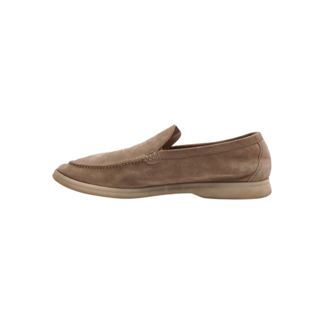 ITWF6OW95PJF Loro Piana Brown Suede Summer walk Men Loafers