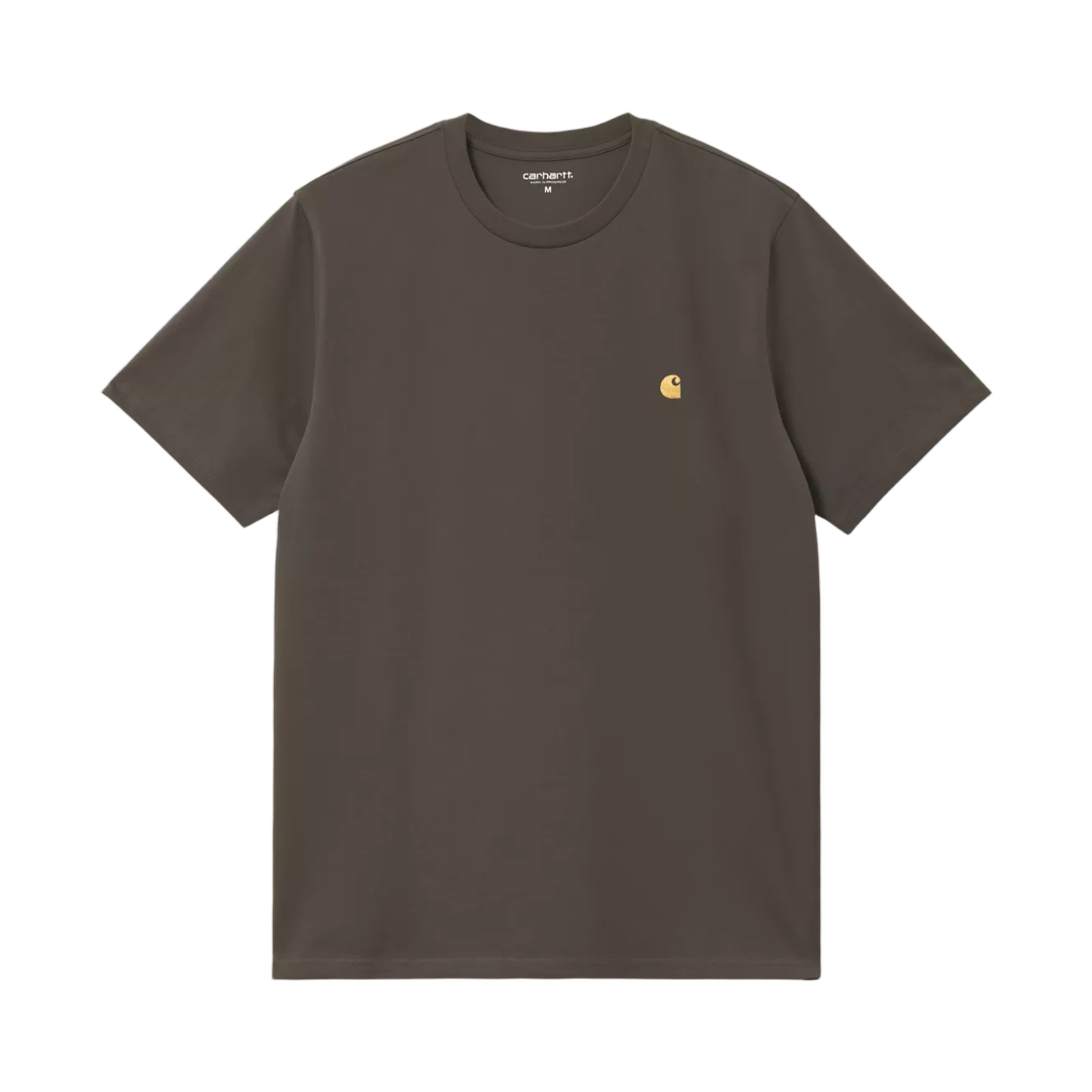 I026391-3X9-XX Carhartt WIP S/S Chase T-Shirt Shungite Gold