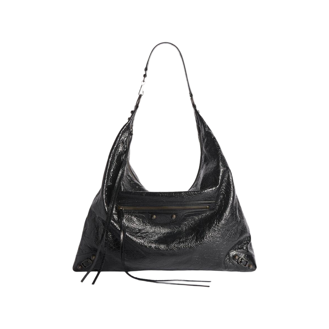 8732002ABEK1000 Balenciaga Le City Hobo Bag Large Black