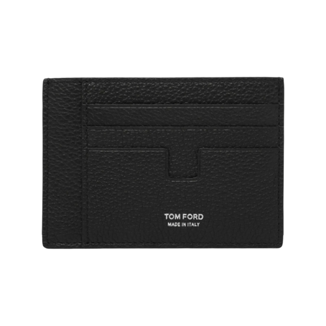 Y0397-LCL158S-NAA Tom Ford Logo Embossed Card Holder Black
