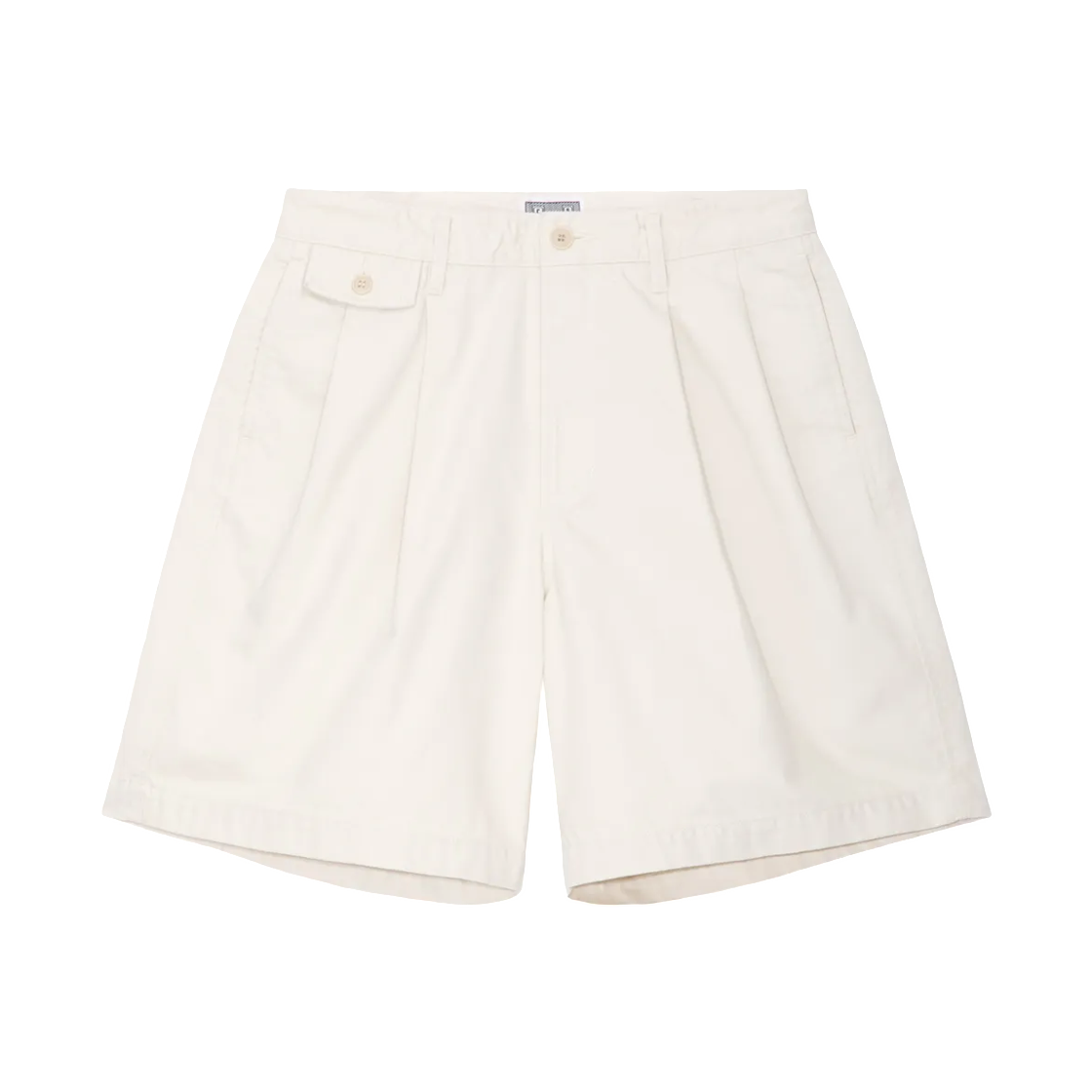 카브엠트 투 턱 쇼츠 베이지 - 26SS(Cav Empt Two Tuck Shorts Beige - 26SS)