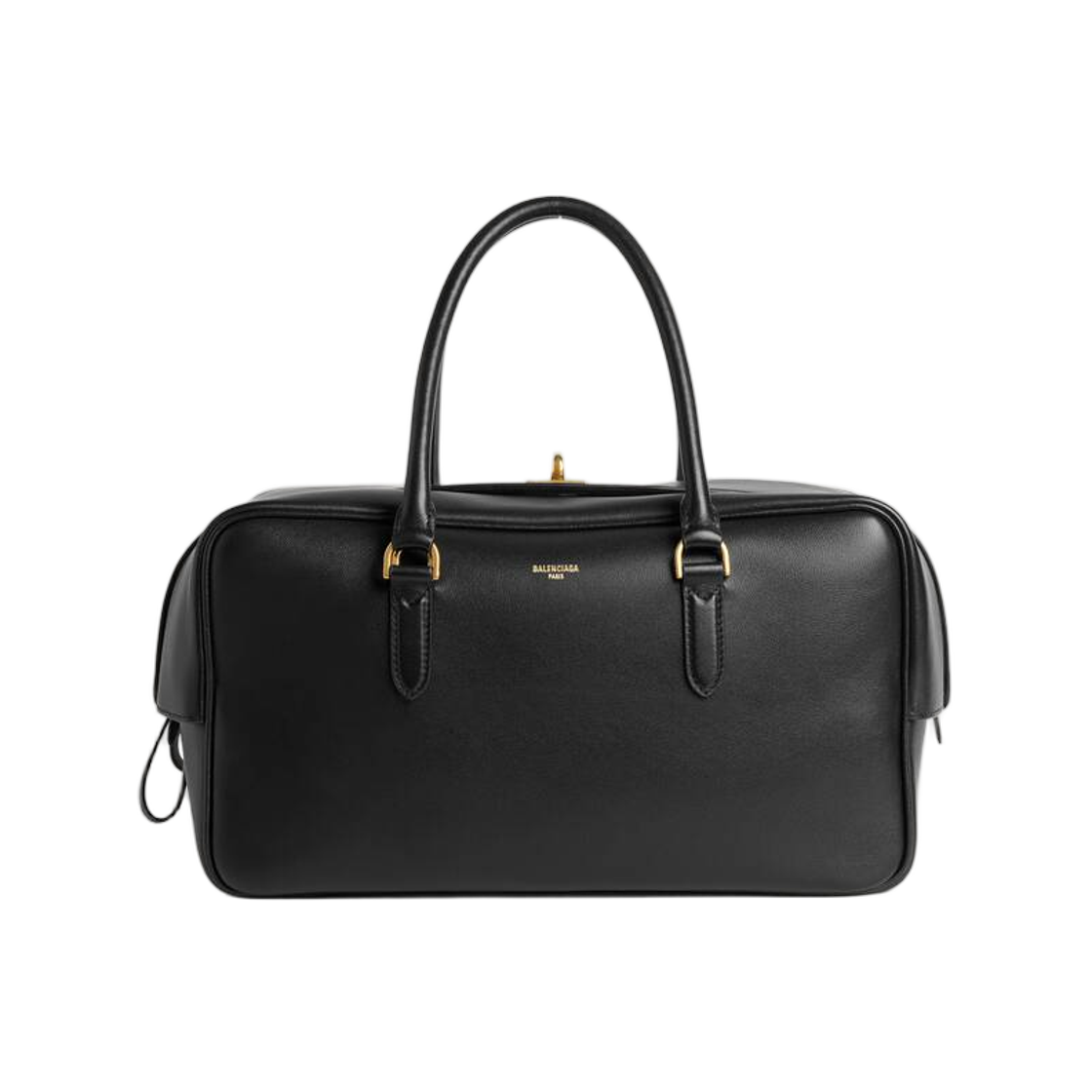 A0001M2ACRT1053 Balenciaga Le 7 Bowling Bag Medium Black