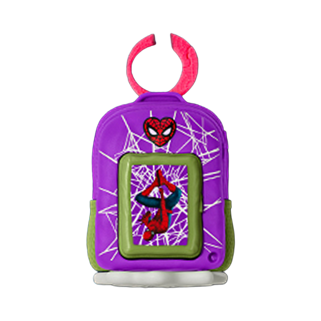 - McDonald's x Spiderman Happy Meal Book Purple & Green Spiderman Backpack