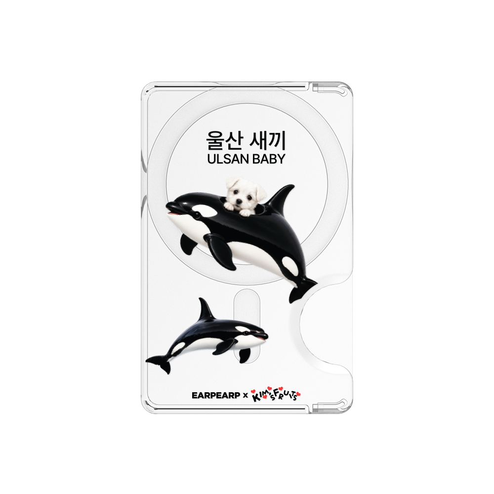 E2607_0029 EARPEARP x Kims Fruits ULSAN BABY MagSafe Card Wallet