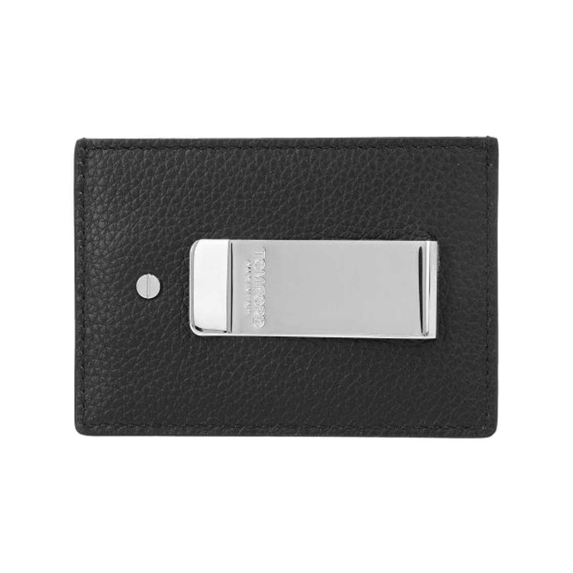 톰포드 그레인 레더 머니 클립 카드 홀더 블랙(Tom Ford Grain Leather Money Clip Card Holder Black) - 2