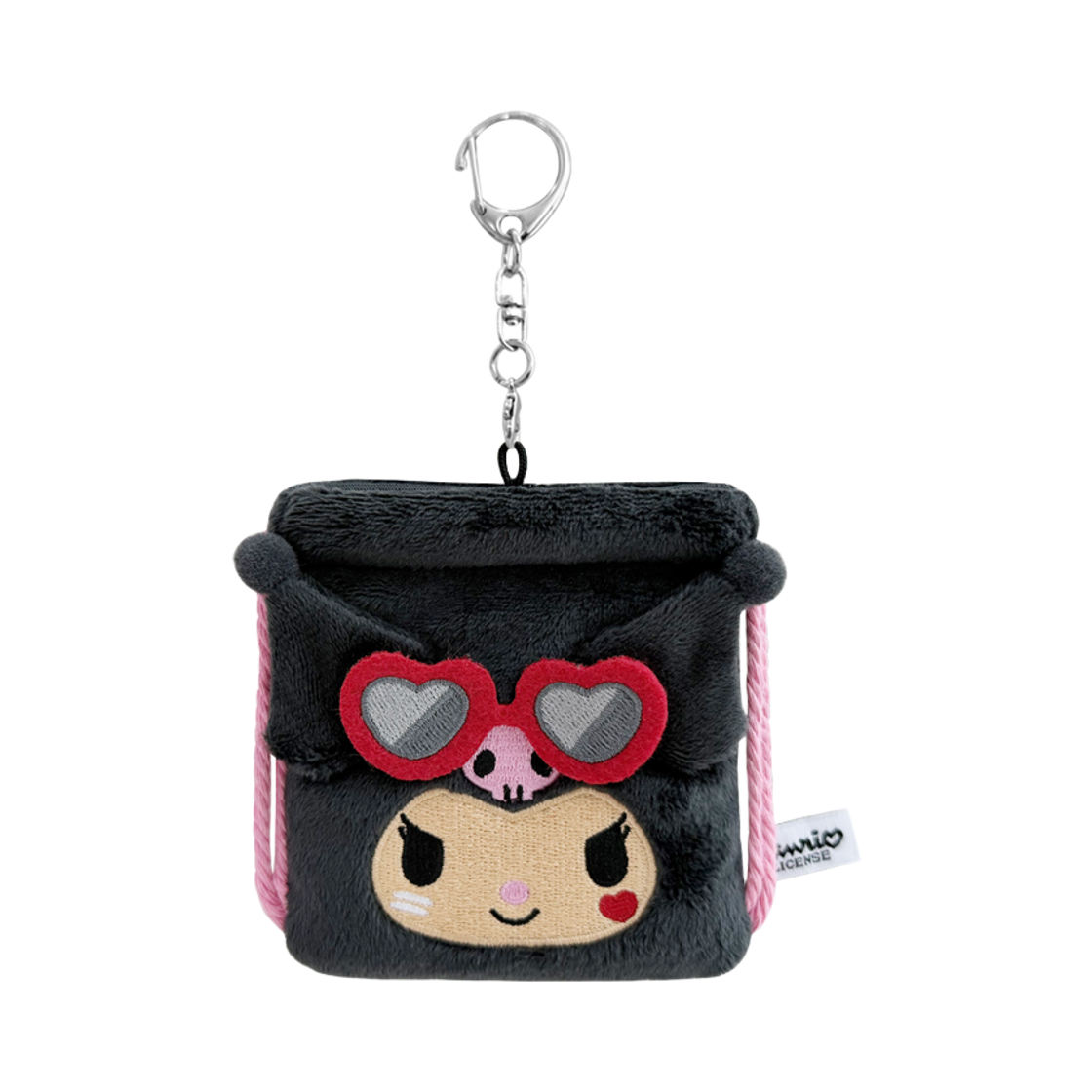 기아 타이거즈 x 쿠로미 미니 파우치 키링(Kia Tigers x Kuromi Mini Pouch Keyring)