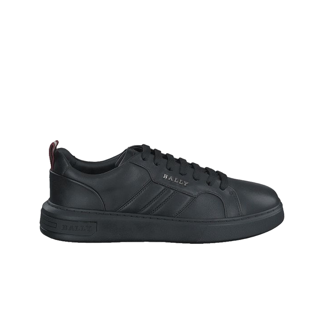 (W) 발리 뉴 맥심 스니커즈 블랙((W) Bally New Maxim Sneakers Black) - 1