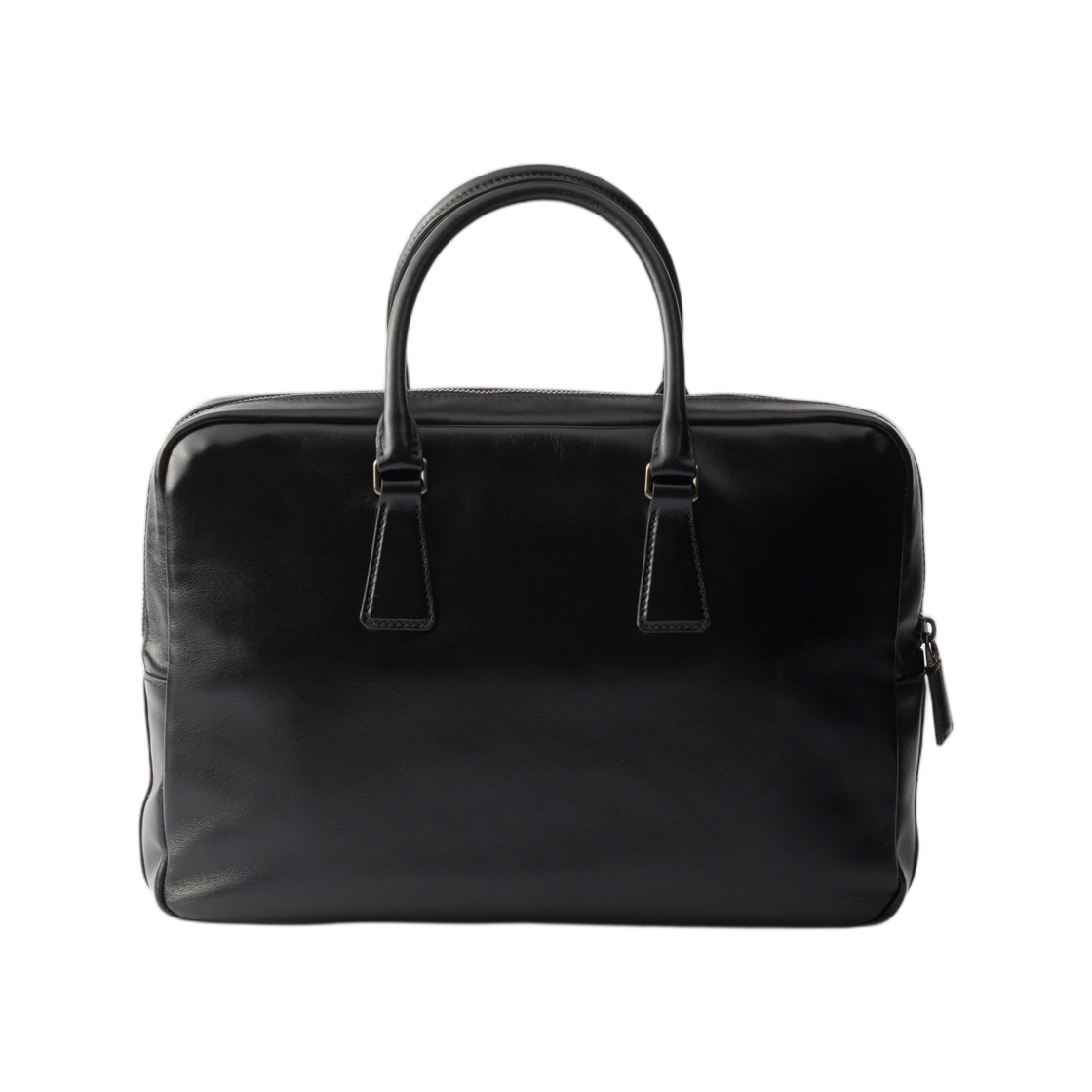 프라다 레더 워크 백 블랙(Prada Leather Work Bag Black) - 2