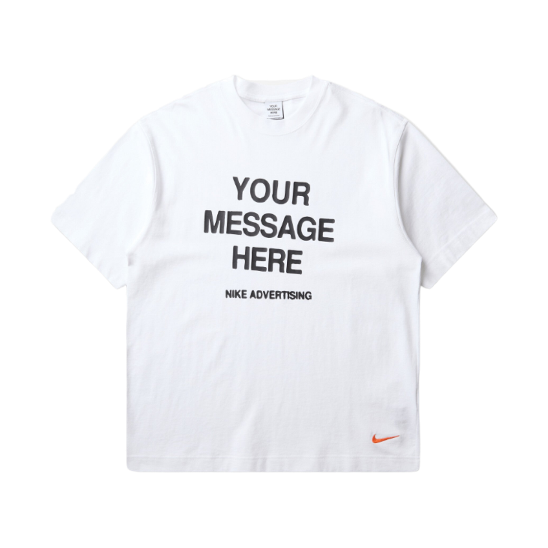 IQ5861-100 Nike Your Message Here T-Shirt White - Asia