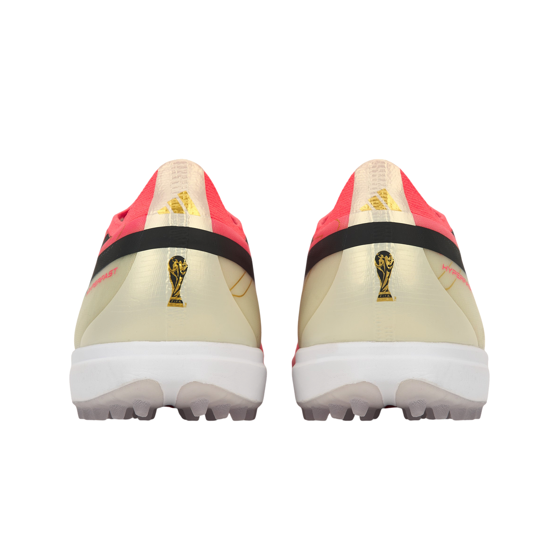 아디다스 F50 하이퍼패스트 프로 레이스리스 아스트로 터프 솔라 터보 코어 블랙(Adidas F50 Hyperfast Pro Laceless Astro Turf Solar Turbo Core Black) - 6