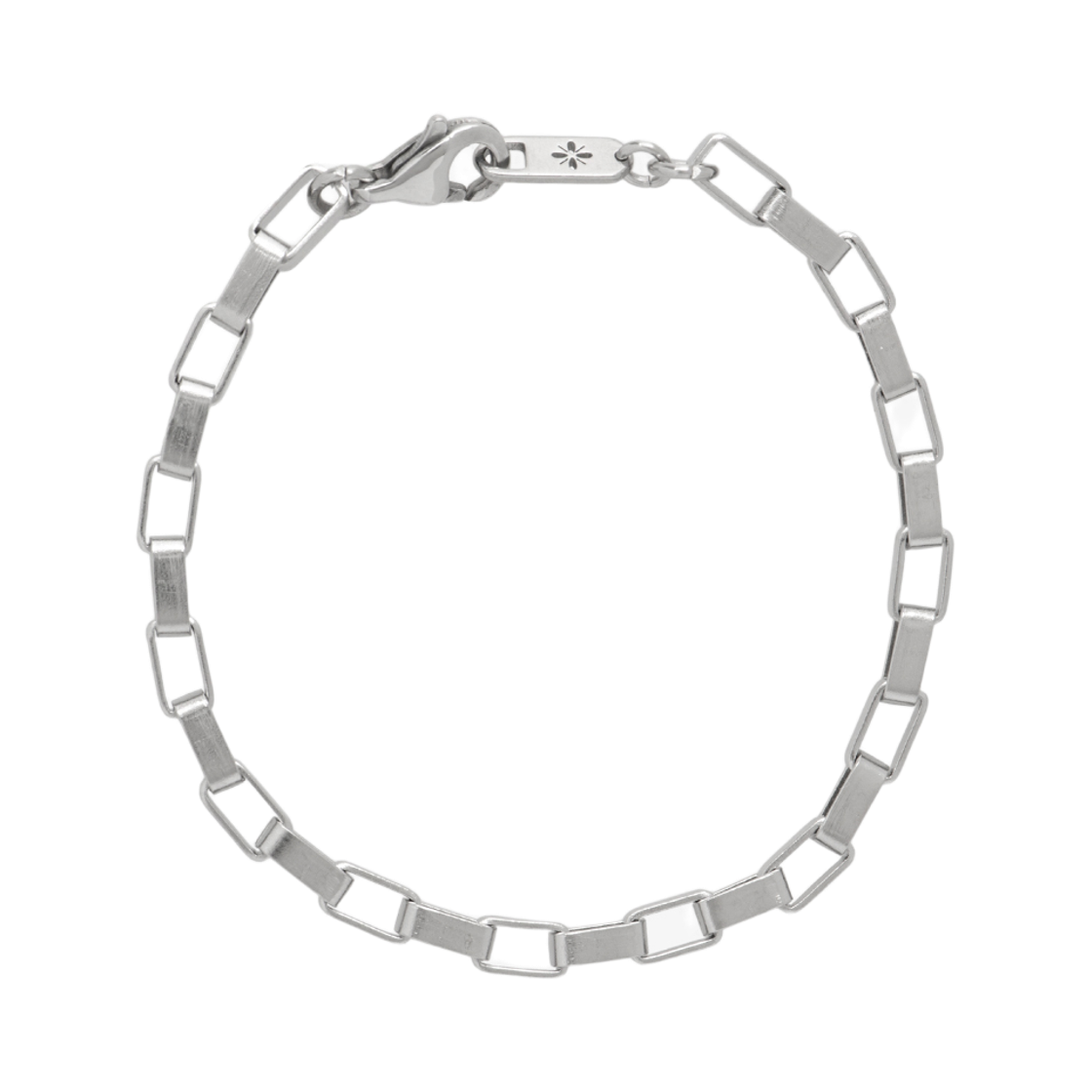 리오므 스퀘어 체인 팔찌 4mm(RiomeuSquare Chain Bracelet 4mm) - 1