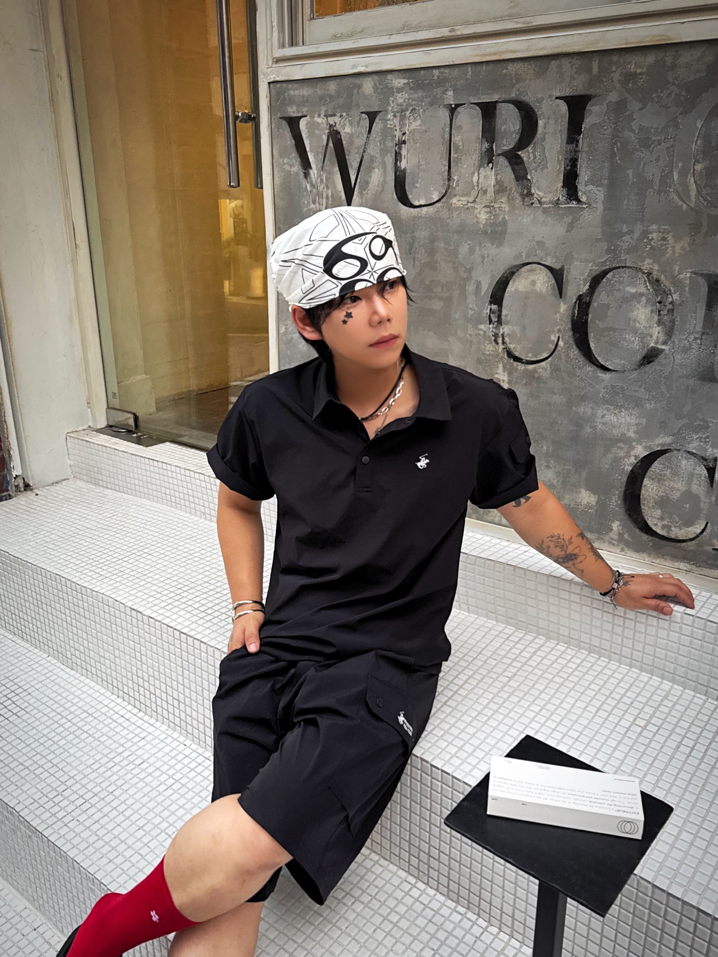 Diesel Dx1477 Stainless Steel Chain Necklace Silver 착용 스타일 - 2
