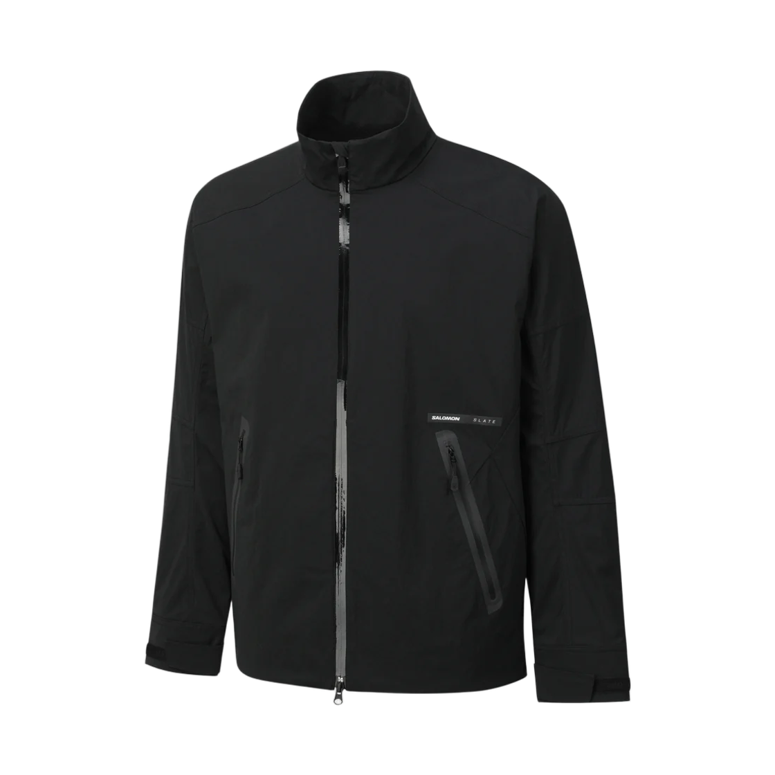 살로몬  슬레이트 스탠드 자켓 블랙(Salomon Slate Stand Jacket Black) - 2