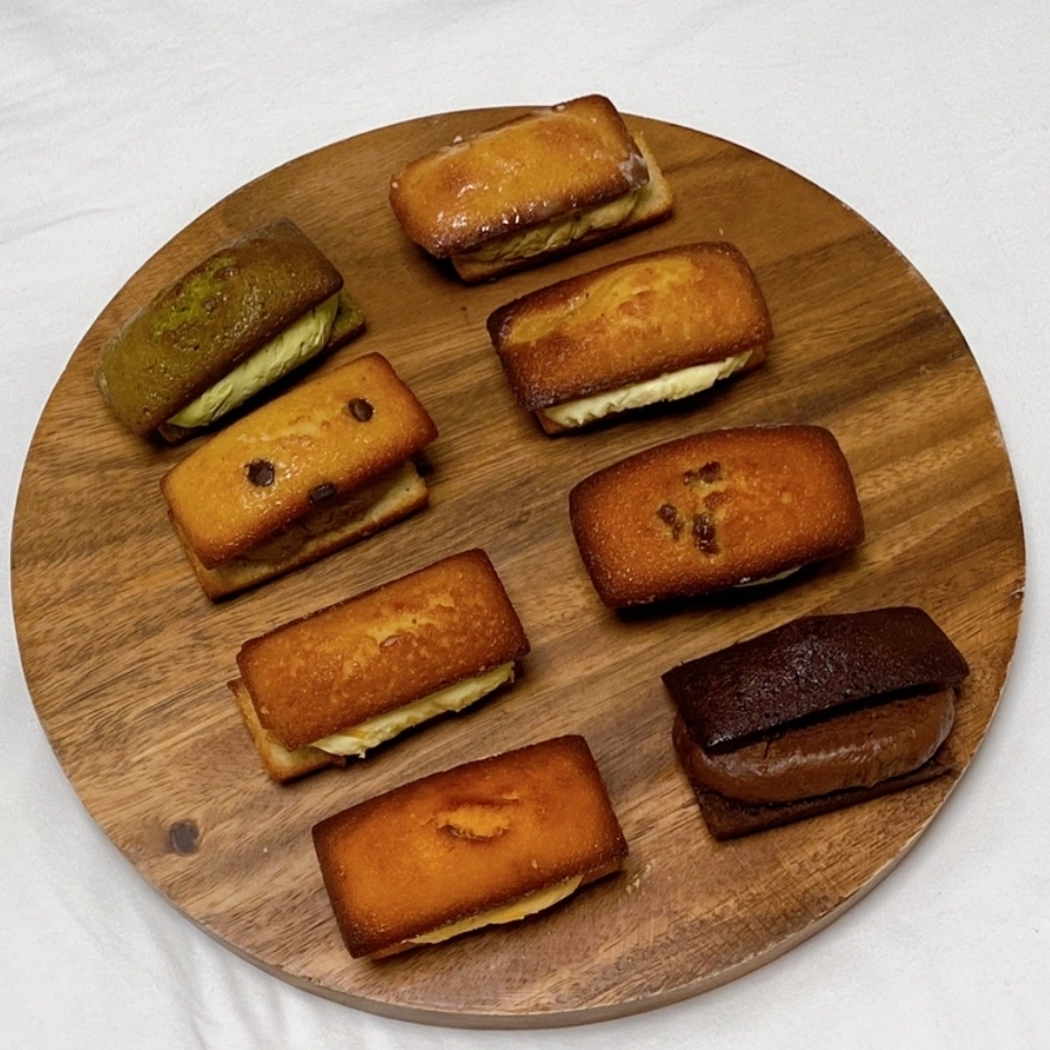 Nuldam High-Fiber Financiers: 1 Boxes (Total 8 pcs) 착용 스타일 - 2