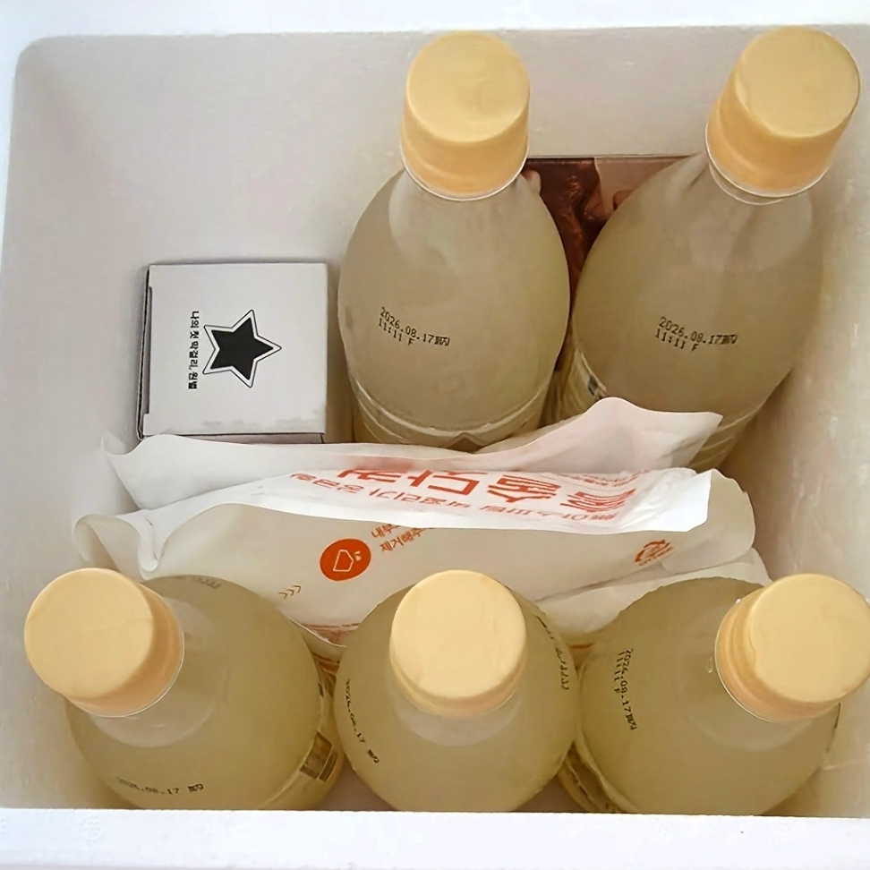 BSM Brewery Fresh Makgeolli One Star 750ml 5 Btl. 착용 스타일 - 1