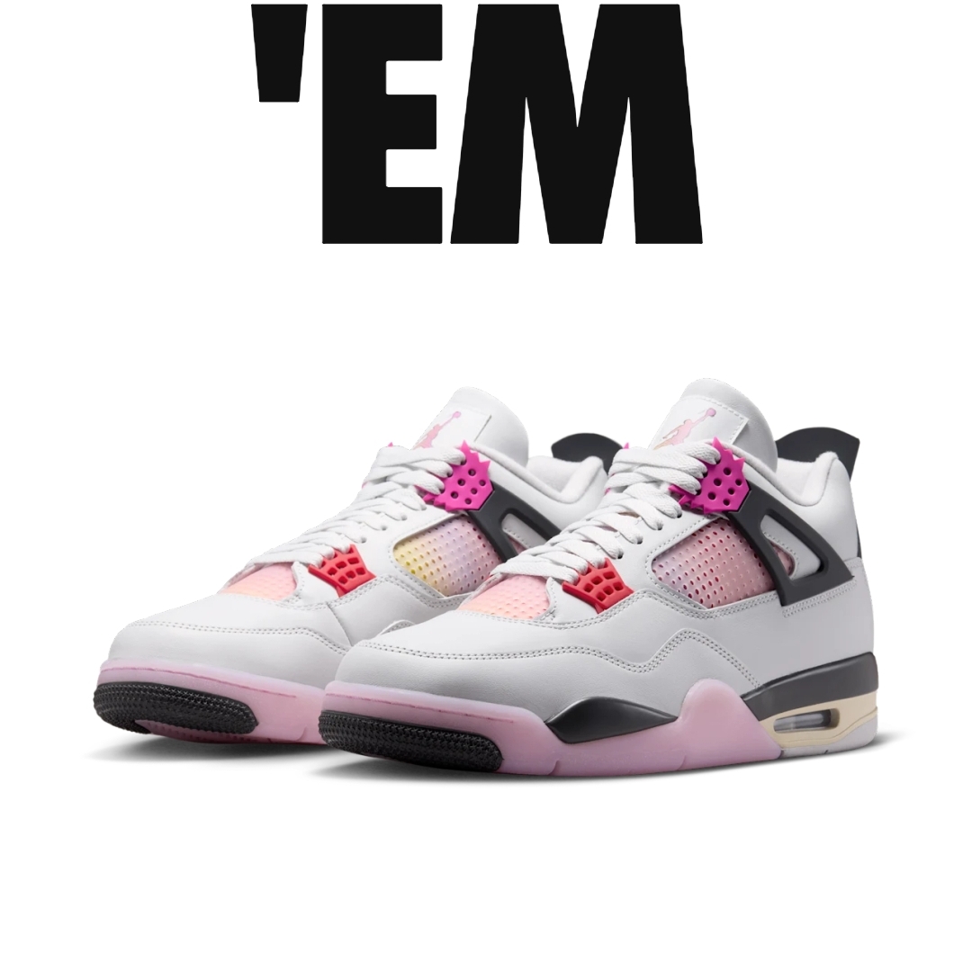 Jordan 4 Retro Comic 착용 스타일