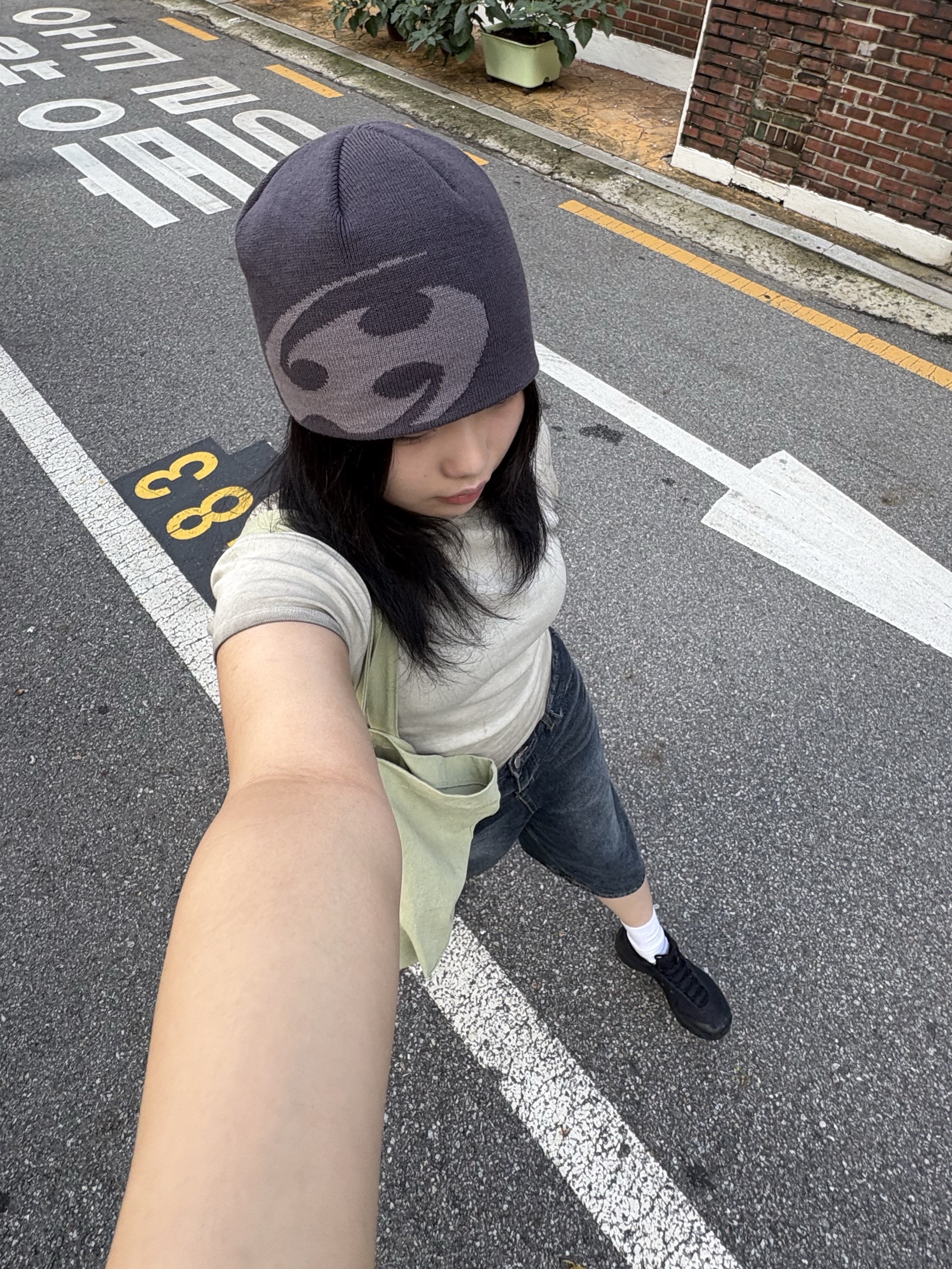 Sansan Gear Logo Beanie Charcoal, Arc'teryx Kopec GTX Black Yukon 착용 스타일