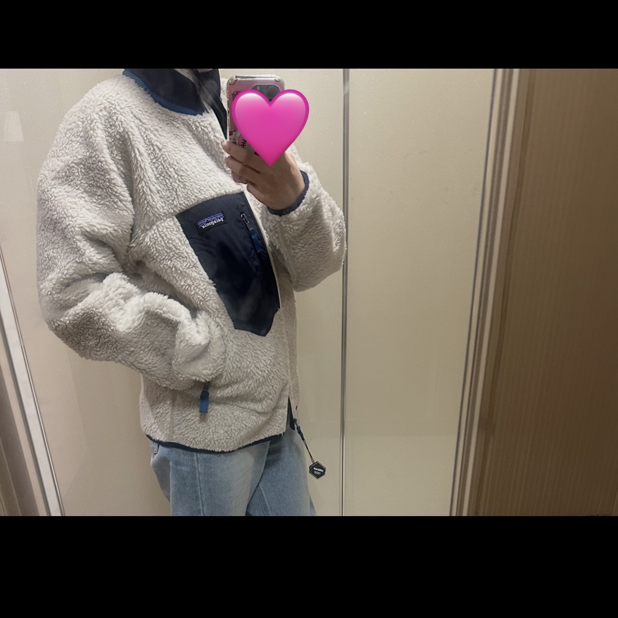 Patagonia Classic Retro-X Jacket Natural 착용 스타일