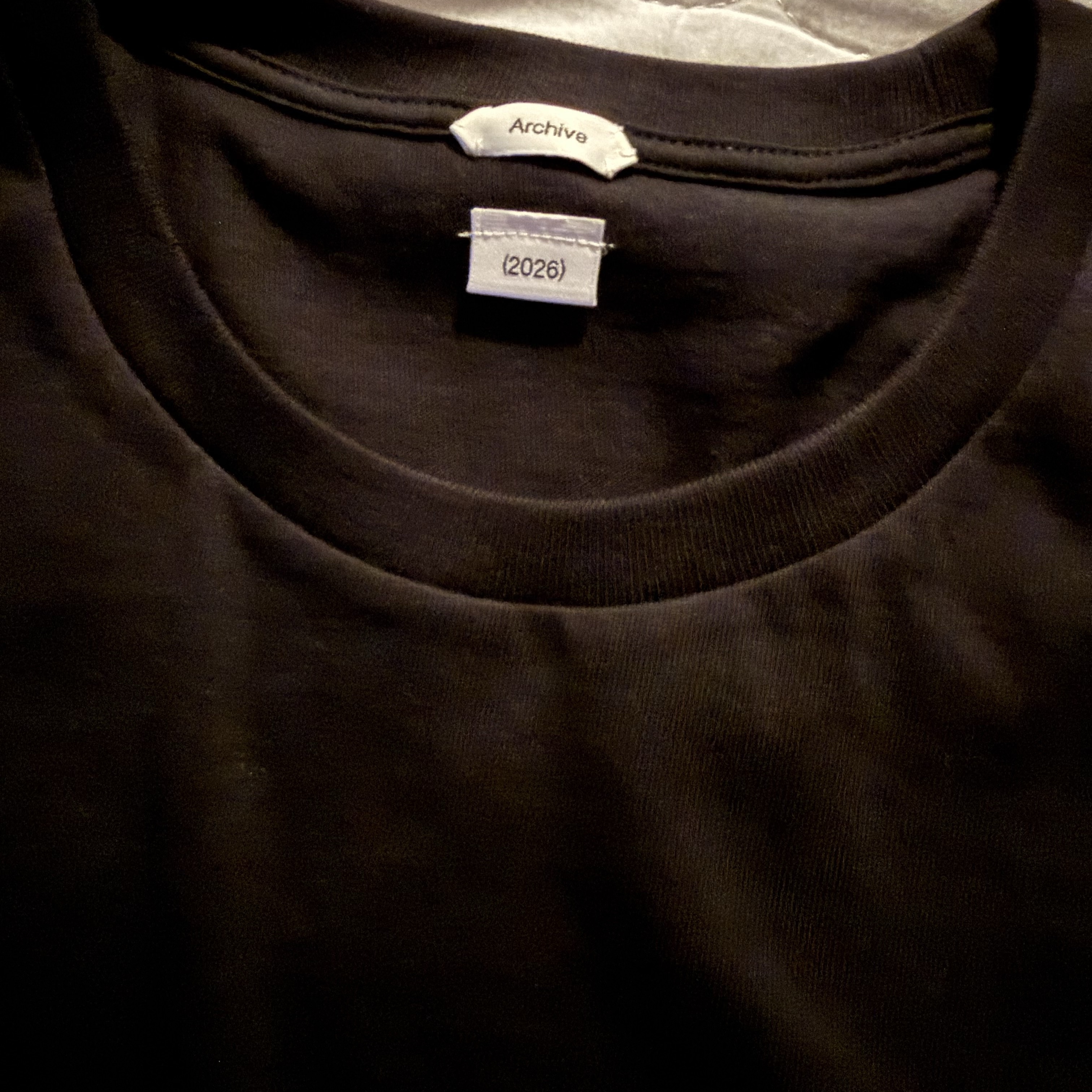 Post Archive Faction (PAF) Souvenir T-Shirt 2026 Paris Edition Black 착용 스타일 - 2
