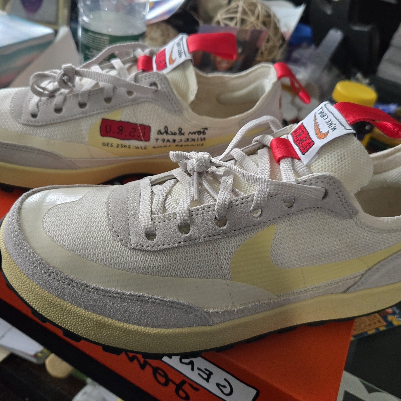 Nike x Tom Sachs General Purpose Shoe Grey Yellow 착용 스타일