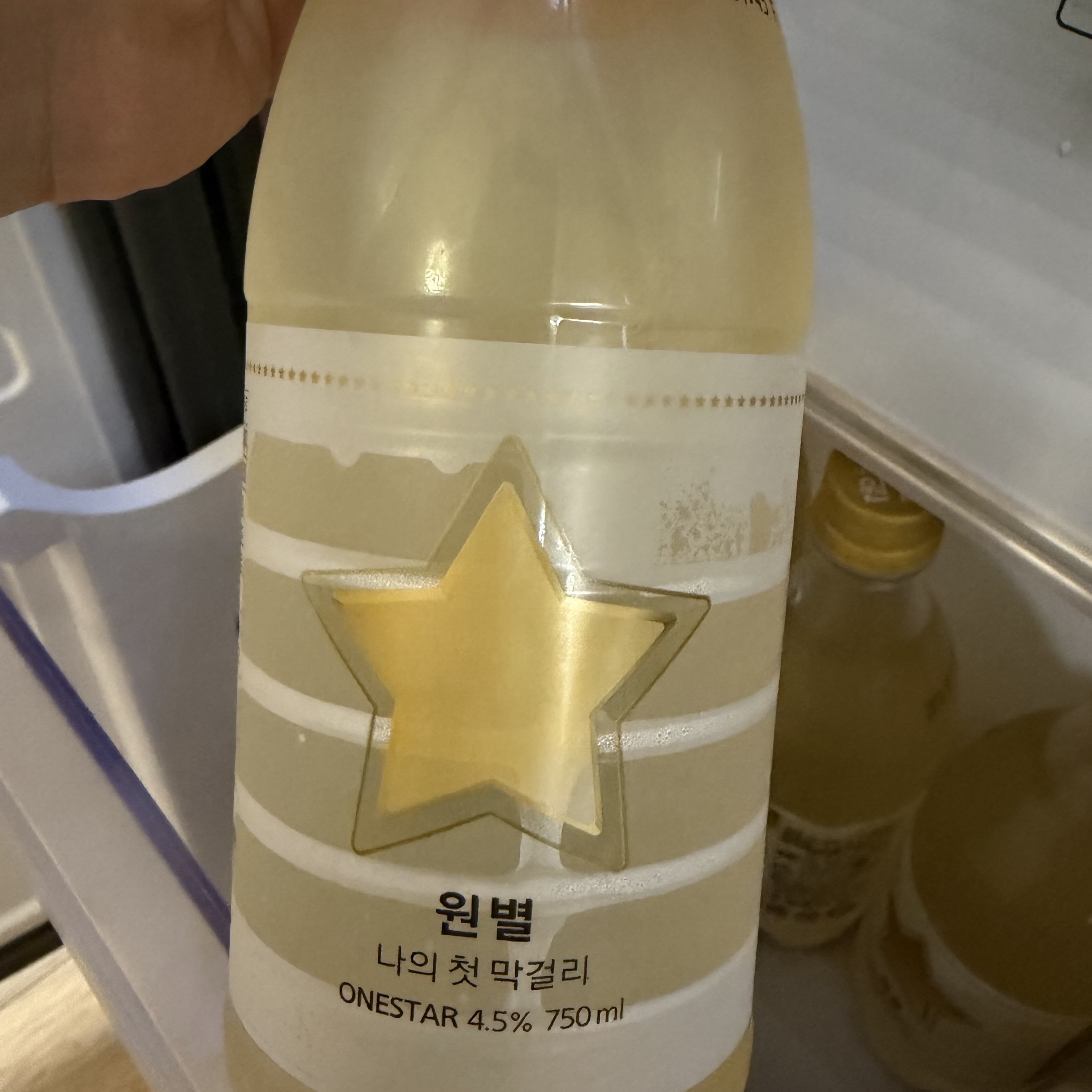 BSM Brewery Fresh Makgeolli One Star 750ml 5 Btl. 착용 스타일 - 1